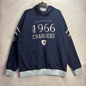 Centennial Since 1966 Chargers Blue Pullover Leadaz Athletic size XL long sleeve